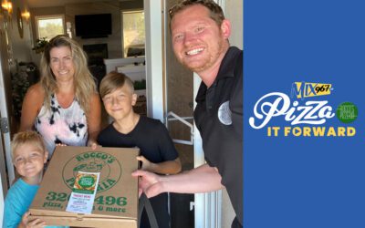 Wrapping up summer with Pizza it Forward on MIX 96